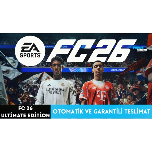  ✅FC 26 Ultımate Edition-Türkçe Spiker✅OTO KOD✅